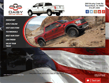 Tablet Screenshot of daisymotorgroup.com